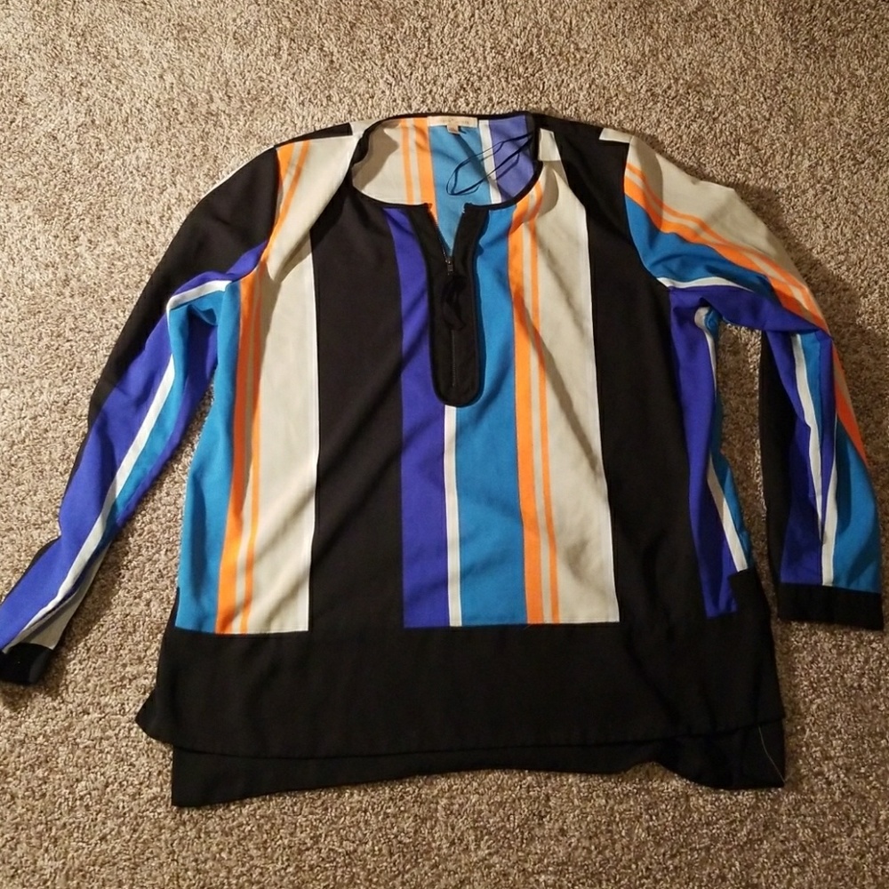 Women's zipper front shirt